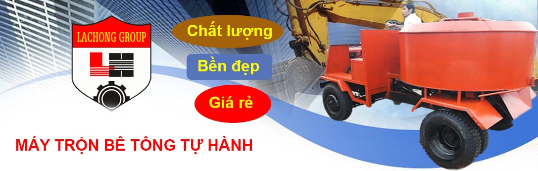 máy trộn bê tông tự hành