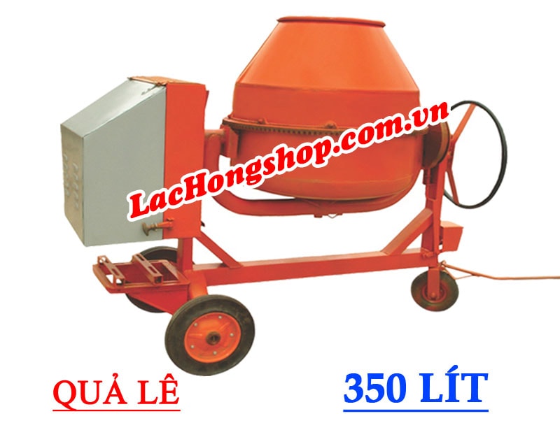 Máy trộn bê tông quả lê 350 lít