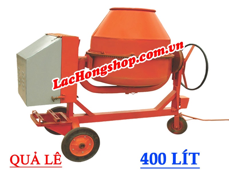 Máy trộn bê tông quả lê 400 lít