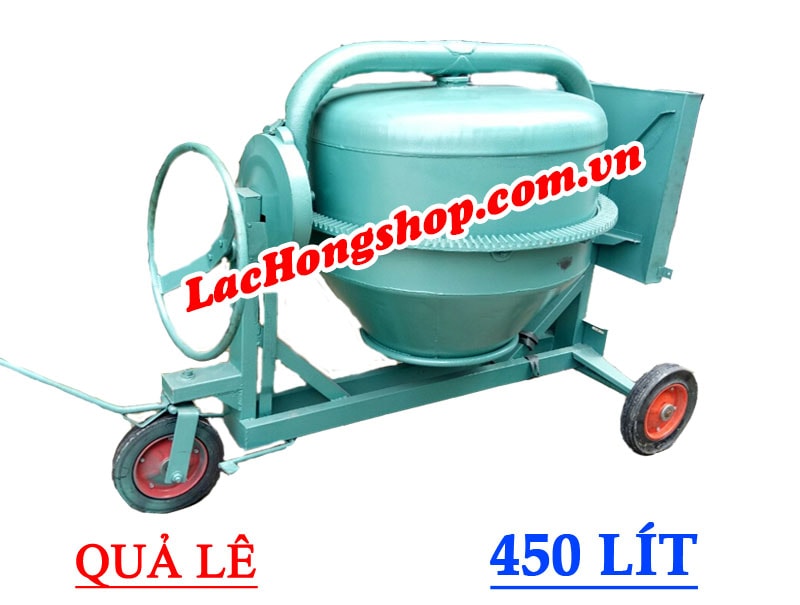 Máy trộn bê tông quả lê 450 lít